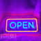 LED Open Neon Sign For Shop Window USB Wall Hanging Light For Storefront Salon Cafe Room Decor Br 2