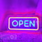 LED Open Neon Sign For Shop Window USB Wall Hanging Light For Storefront Salon Cafe Room Decor Br 5