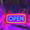 LED Open Neon Sign For Shop Window USB Wall Hanging Light For Storefront Salon Cafe Room Decor Br 6