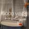 Good Vibes Only LED Neon Sign USB 5V Wall Light Decor For Bedroom Party Birthday Wedding Aestheti 0