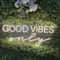 Good Vibes Only LED Neon Sign USB 5V Wall Light Decor For Bedroom Party Birthday Wedding Aestheti 1