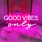 Good Vibes Only LED Neon Sign USB 5V Wall Light Decor For Bedroom Party Birthday Wedding Aestheti 6