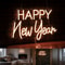 Happy New Year LED Neon Sign Warm White USB Plugin Party Wall Decor For Home Office Christmas NYE 0