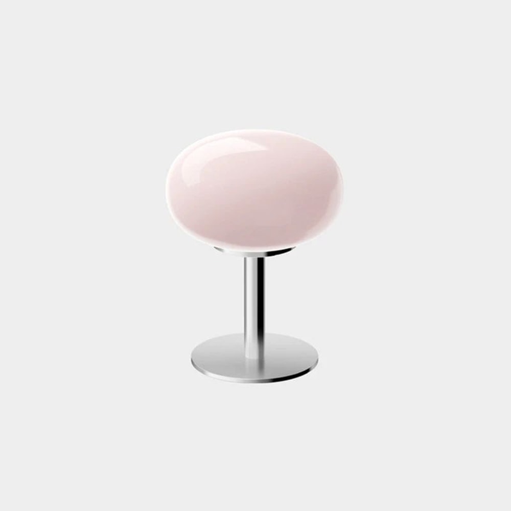 Macaron Glass Table Lamp With Trichromatic Dimming Eye Protection Bedside Night Light For Bedroom D 10