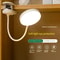 USB Rechargeable ClipOn LED Desk Lamp 3 Color Temperatures Dimmable Reading Light For Study Office 0