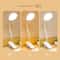 USB Rechargeable ClipOn LED Desk Lamp 3 Color Temperatures Dimmable Reading Light For Study Office 2
