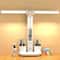 LED Desk Lamp With Clock Calendar Temperature USB Touch Dimmable Foldable Table Light Night Lamp Fo 1