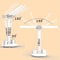 LED Desk Lamp With Clock Calendar Temperature USB Touch Dimmable Foldable Table Light Night Lamp Fo 3