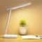 LED Desk Lamp With Clock Calendar Temperature USB Touch Dimmable Foldable Table Light Night Lamp Fo 8