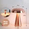 Gold Mushroom Table Lamp USB Rechargeable Portable LED Nightstand Desk Light For Bedroom Home Decor 7