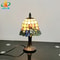6 Inches Scandinavian Orchid Glass Table Lamp Small Bedside Night Light For Bedroom Breastfeeding C 2