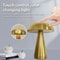 Retro Mushroom LED Table Lamp Touch Sensor Rechargeable Bedside Light Dimmable Reading Lamp For Bed 2