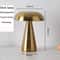 Retro Mushroom LED Table Lamp Touch Sensor Rechargeable Bedside Light Dimmable Reading Lamp For Bed 7