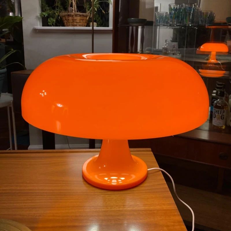 Italian Designer Mushroom LED Table Lamp Modern Minimalist Bedside Light For Hotel Bedroom Living R 0