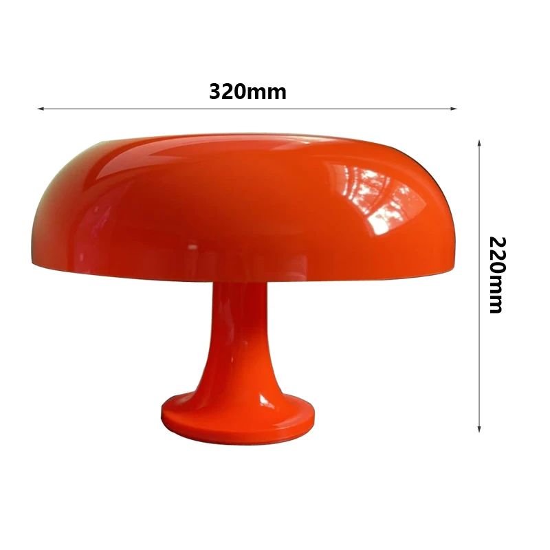 Italian Designer Mushroom LED Table Lamp Modern Minimalist Bedside Light For Hotel Bedroom Living R 17