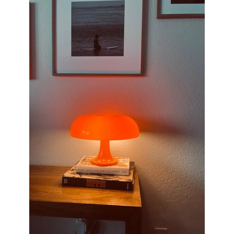 Italian Designer Mushroom LED Table Lamp Modern Minimalist Bedside Light For Hotel Bedroom Living R 16