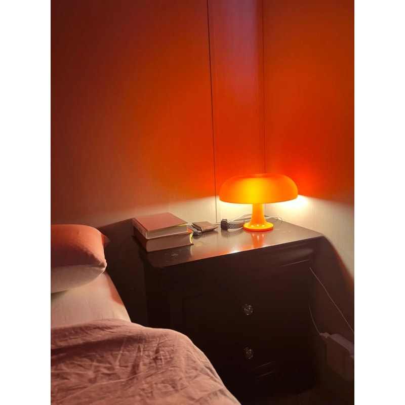 Italian Designer Mushroom LED Table Lamp Modern Minimalist Bedside Light For Hotel Bedroom Living R 8