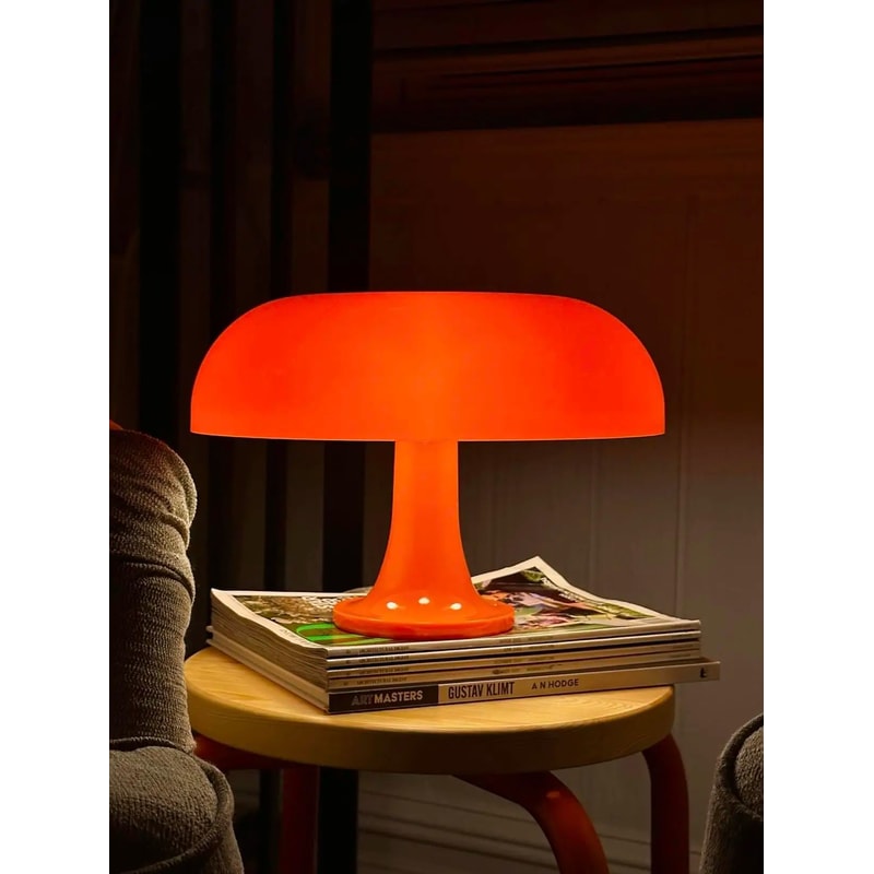 Italian Designer Mushroom LED Table Lamp Modern Minimalist Bedside Light For Hotel Bedroom Living R 9