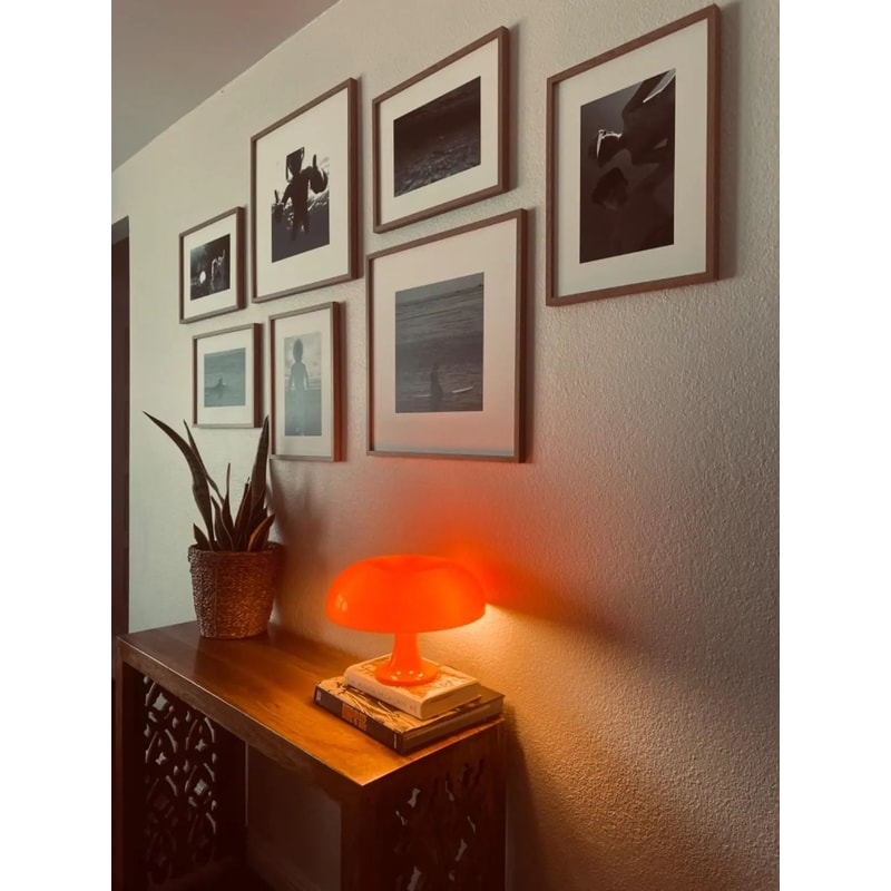 Italian Designer Mushroom LED Table Lamp Modern Minimalist Bedside Light For Hotel Bedroom Living R 11