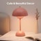 Rechargeable Flower Bud LED Table Lamp Modern Ambient Bedside Light Cordless Decorative Mood Lamp F 6