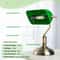 Classic Green Bankers Desk Lamp LED Reading Table Light With Acrylic Shade Vintage Study Lamp For H 0