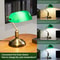 Classic Green Bankers Desk Lamp LED Reading Table Light With Acrylic Shade Vintage Study Lamp For H 4