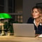 Classic Green Bankers Desk Lamp LED Reading Table Light With Acrylic Shade Vintage Study Lamp For H 10