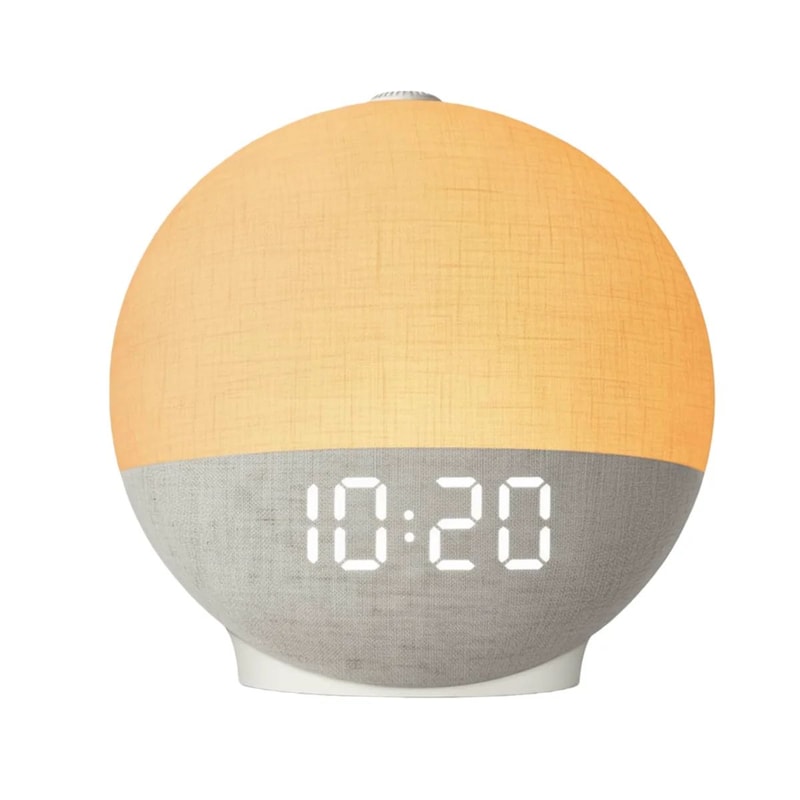 Sunrise Alarm Clock Wake Up Light White Noise Sound Machine 30 Sleep Sounds Bluetooth Speaker Night 6
