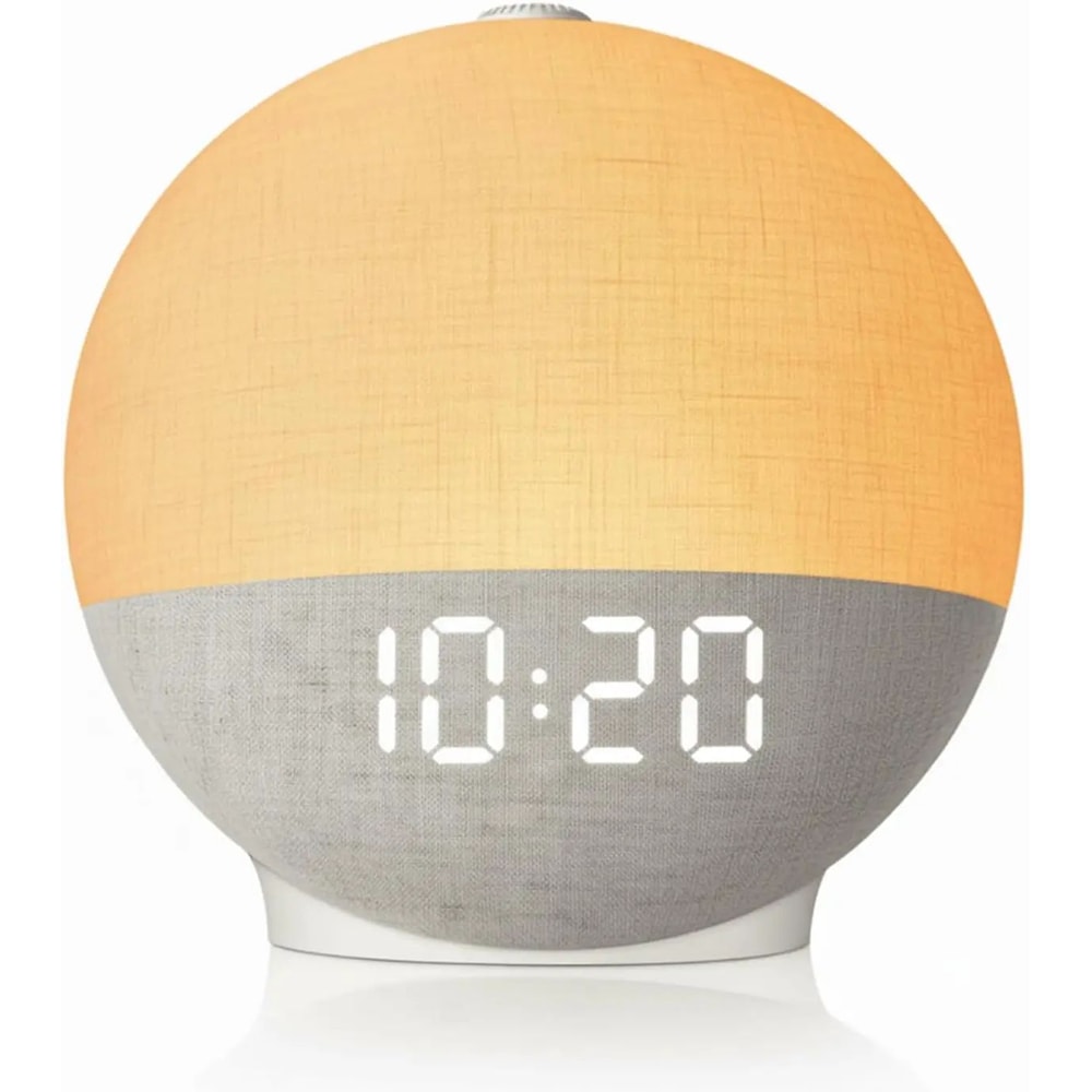 Sunrise Alarm Clock Wake Up Light White Noise Sound Machine 30 Sleep Sounds Bluetooth Speaker Night 13