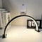 Crescent Nail Desk Lamp Adjustable Brightness Color Temp LED Lash Extension Light For Salon Skinca 9