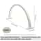 Crescent Nail Desk Lamp Adjustable Brightness Color Temp LED Lash Extension Light For Salon Skinca 14