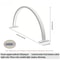 Crescent Nail Desk Lamp Adjustable Brightness Color Temp LED Lash Extension Light For Salon Skinca 14