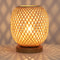 Bohemian Handwoven Bamboo Table Lamp Vintage Rattan Desktop Light For Study Teahouse Bedside Natura 0