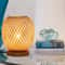 Bohemian Handwoven Bamboo Table Lamp Vintage Rattan Desktop Light For Study Teahouse Bedside Natura 3
