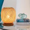 Bohemian Handwoven Bamboo Table Lamp Vintage Rattan Desktop Light For Study Teahouse Bedside Natura 3