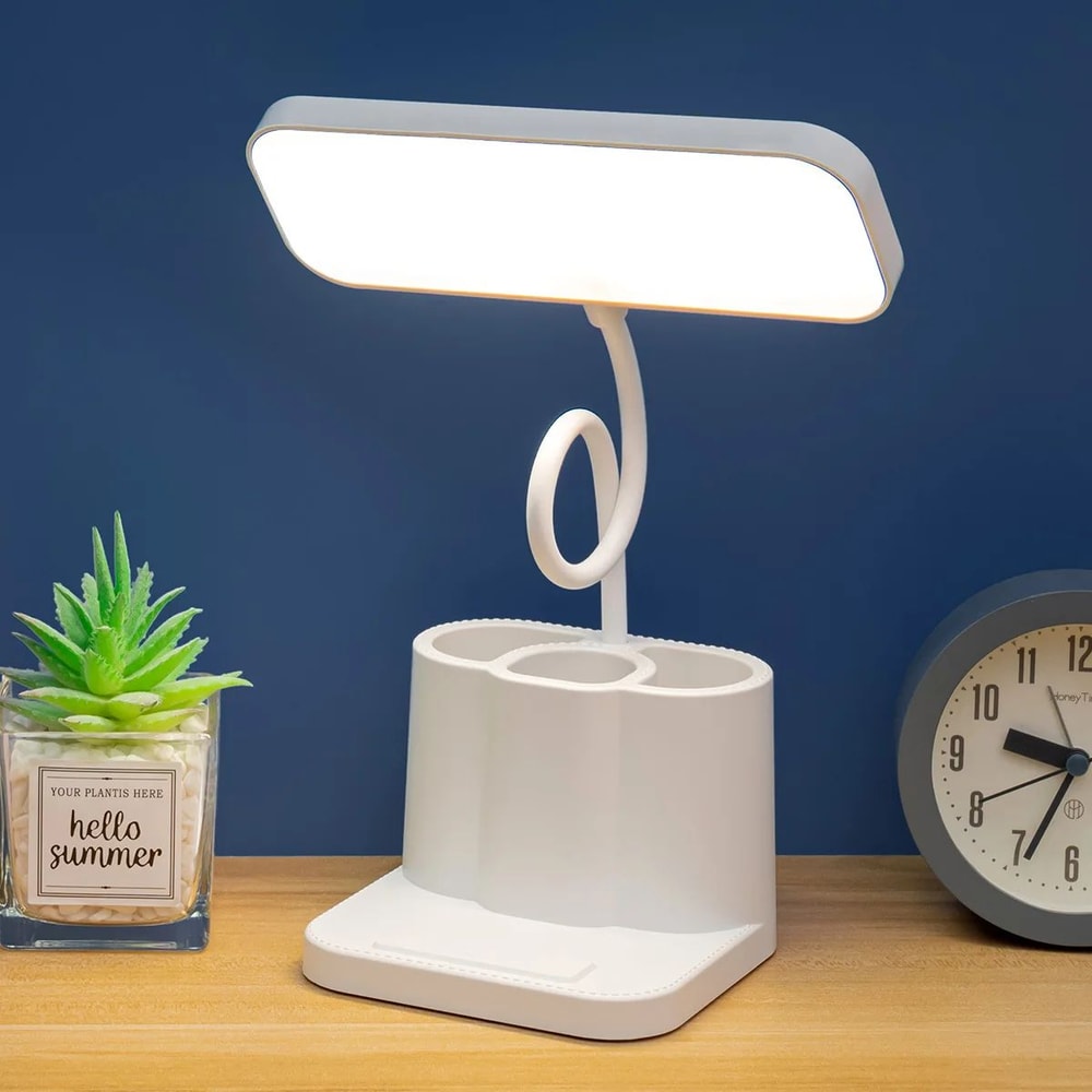 Folding USB LED Desk Lamp Touch Night Light Eye Protection Study Lamp For Students Bedroom Office D 0