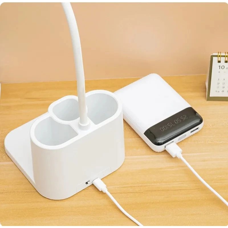 Folding USB LED Desk Lamp Touch Night Light Eye Protection Study Lamp For Students Bedroom Office D 6