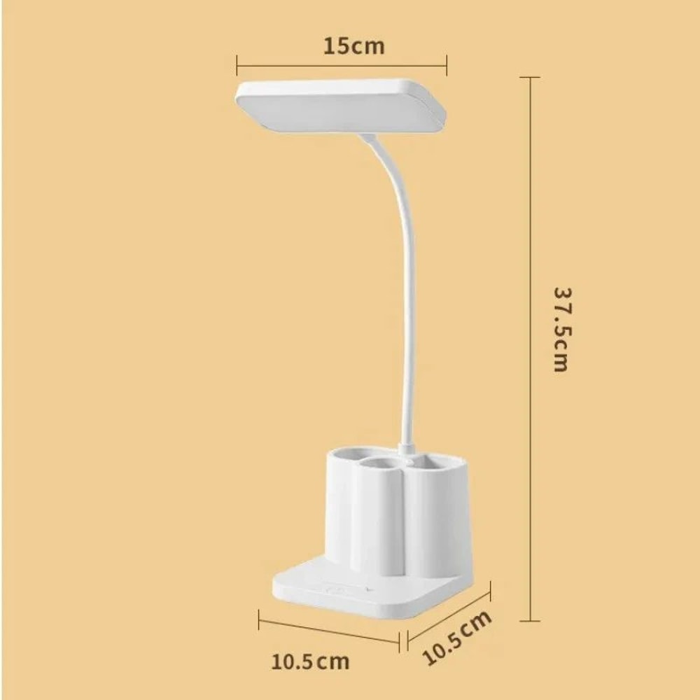 Folding USB LED Desk Lamp Touch Night Light Eye Protection Study Lamp For Students Bedroom Office D 7