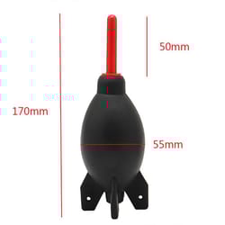 rocket air dust blower, powerful rubber air bulb cleaner for camera lens keyboard pc, multifunction dust cleaning tool