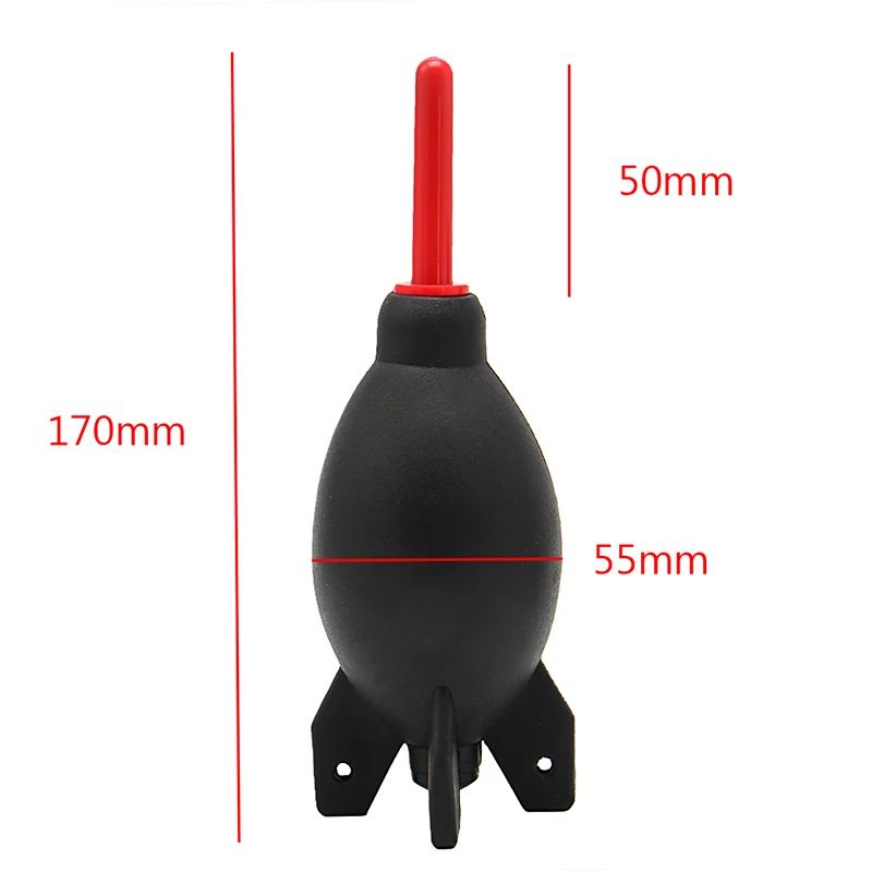 Rocket Air Dust Blower Powerful Rubber Air Bulb Cleaner For Camera Lens Keyboard PC Multifunction D 0