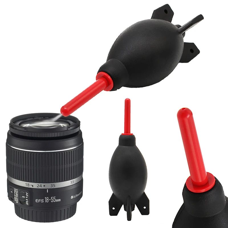 Rocket Air Dust Blower Powerful Rubber Air Bulb Cleaner For Camera Lens Keyboard PC Multifunction D 11