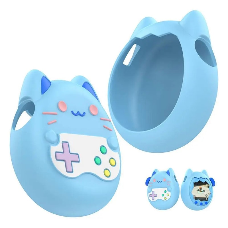 Tamagotchi Paradise Liquid Silicone Case DropProof Soft Protective Cover AntiScratch Skin For Hand 6