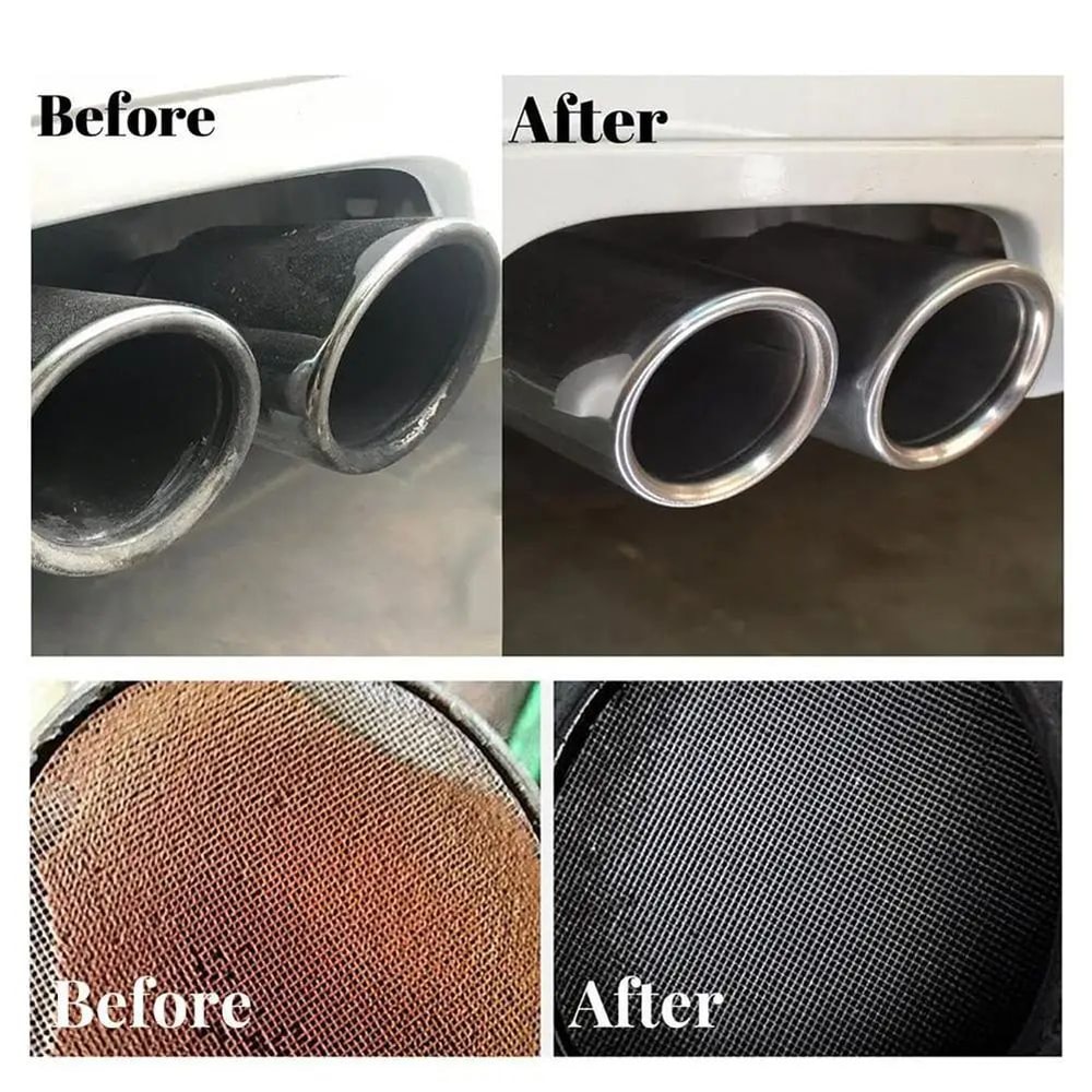 Catalytic Converter Cleaner O2 Sensor Safe Fuel System Treatment Restore Power MPG Reduce Emissio 5