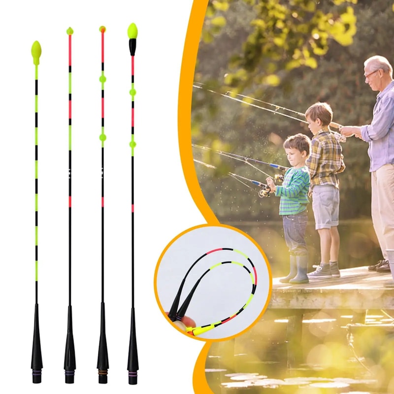 MY7 GravitySensing Fishing Float Bite Indicator Flash Color Drift Tail Bobber For River Lake Hook 5