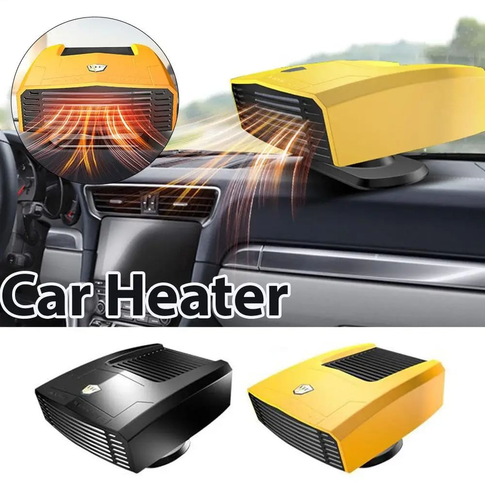 12V Car Heater Defroster 2in1 Fast HeatingCooling Fan 360 Rotatable Windshield Defogger Auto Windo 1