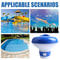 Automatic Swimming Pool Chlorine Floater Tablet Dispenser Adjustable Floating Cup For Pools Spas 3