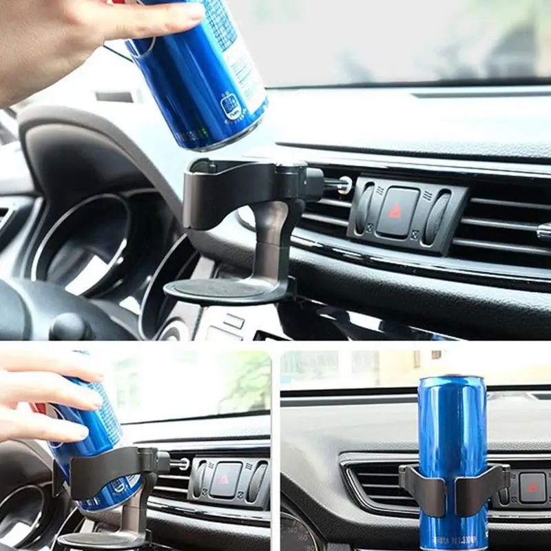 Universal Car Air Vent Cup Holder Bottle Drink Mount Lightweight AC Outlet Cup Holder Rack For Ho 2