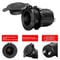 12V Waterproof Cigarette Lighter Socket Plug Car Marine RV ATV Motorcycle Power Outlet Adapter Dur 1
