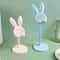 Cute Rabbit Adjustable Phone Stand For Desk Universal Tablet Holder Telescopic Height Sturdy Hands 3