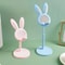 Cute Rabbit Adjustable Phone Stand For Desk Universal Tablet Holder Telescopic Height Sturdy Hands 3